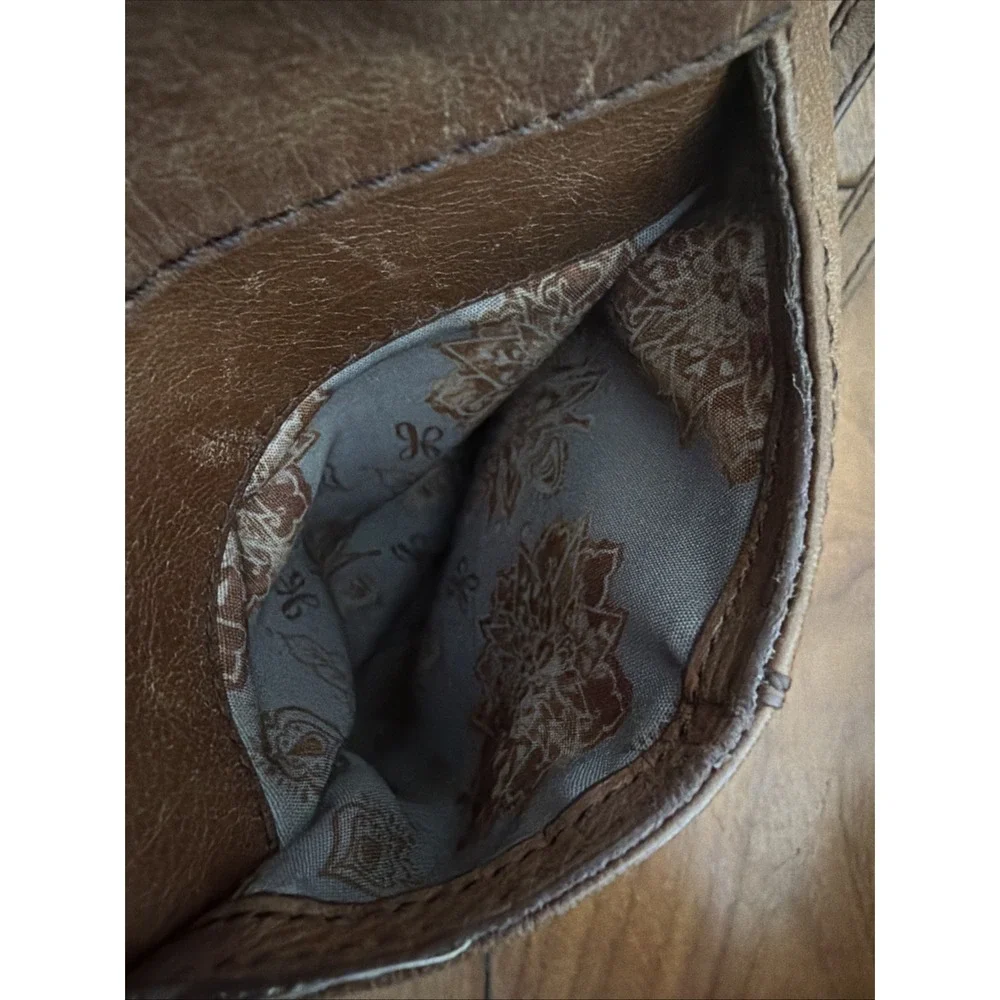 Hobo Int Merrin Convertible Backpack Bag Caramel Vtg Leather Broken In Boho